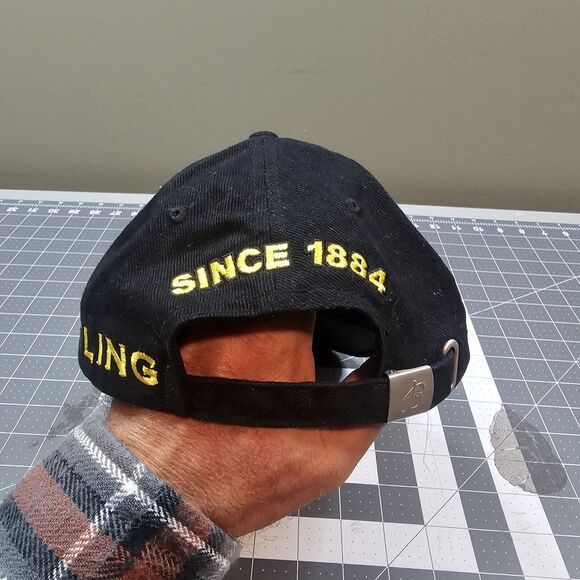 Breitling Cap Hat Strap Back 1884 Logo Embroidered Swiss Anchor Wings Chrono - Picture 4 of 8